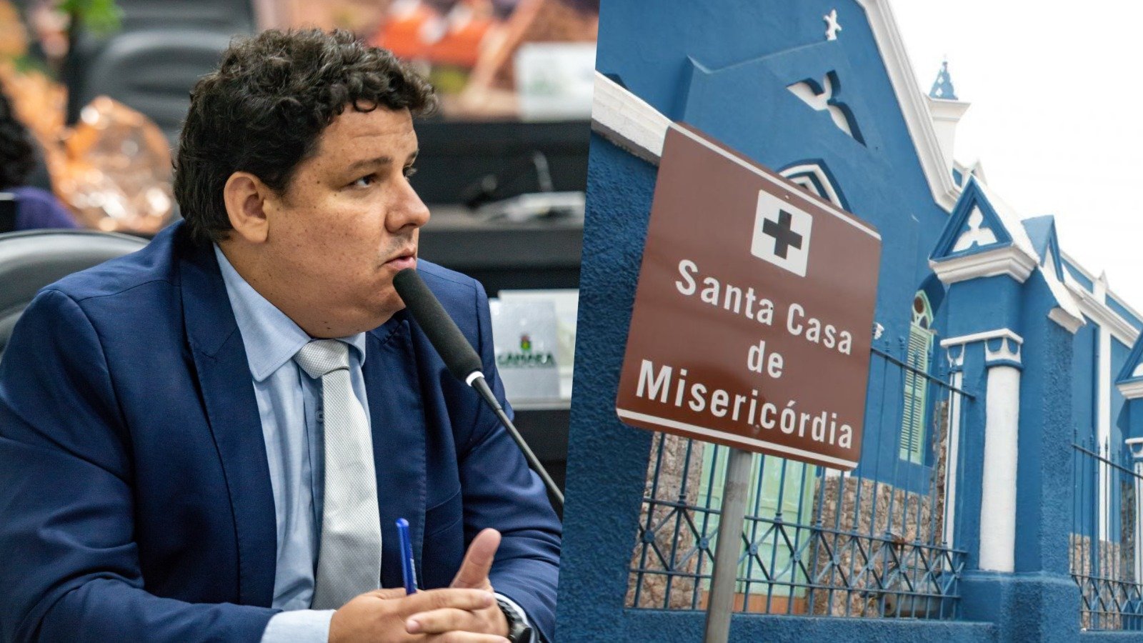 Vereador Alex Rodrigues promove encontro na Câmara para defender permanência do Hospital Estadual Santa Casa